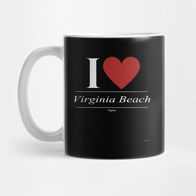 I Love  Virginia Beach - Gift for Virginian From Virginia VA by giftideas